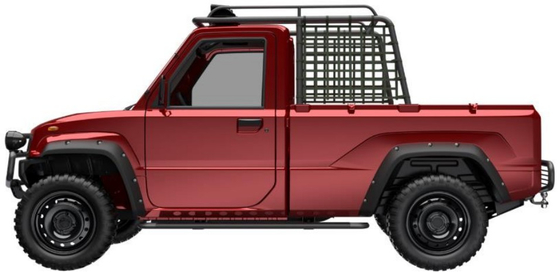 carrozza elettrica elettrica di rimozione di messa a terra del camion 200mm di 80km/H EV la doppia prende
