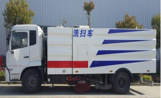 I telai di DONGFENG asciugano l'emissione del camion l'EUR V della spazzatrice stradale di risanamento