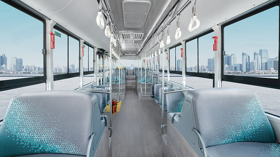 Bus puro 12M Electric City Bus del veicolo elettrico di KINLONG 5G 28 sedili