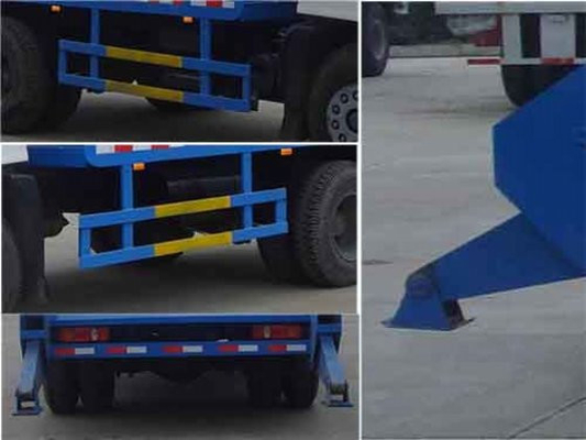 Il braccio di nuoto del camion della discarica di Dongfeng 8CBM con i recipienti salta il caricatore