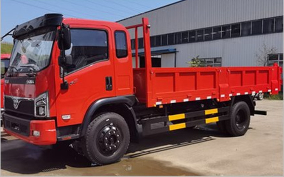 Autocarro con cassone ribaltabile seguito resistente potente di Dongfeng dell'autocarro con cassone ribaltabile 4x2 piccolo
