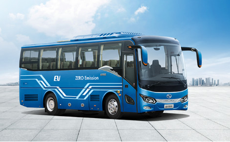 Bus di re Long Diesel City del passeggero da 210,56 KWH con distanza in miglia 300KM 40 sedili