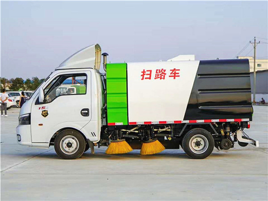Il camion di bassa potenza della spazzatrice stradale ha montato la singola carrozza di fila dello spazzino