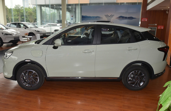 Mano sinistra che conduce il veicolo elettrico dell'automobile elettrica 31.15kwh New Energy di EV