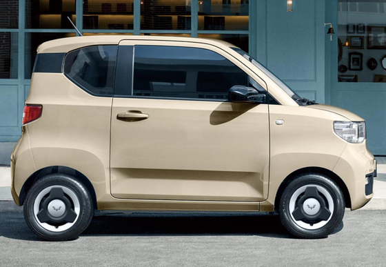 Mini SUV 120~170KM automobili elettriche del ev di Wuling della gamma di azionamento delle automobili HONGGUANG mini
